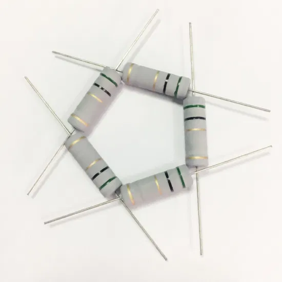 Direto do fabricante Savol 2W 3W 5W 5 Ohm 10ohm Resistor com código de cores