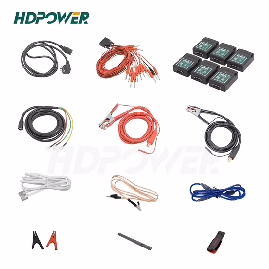 Equipamento de teste de bateria Banco de carga DC portátil testador de descarga de bateria Descarregador de bateria de carga de descarga para aplicações de telecomunicações